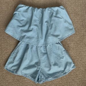 Denim romper with pockets size S, Calzedeonia